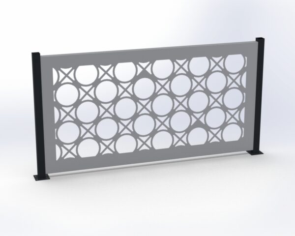 Ferforje LunaX Desen Lazer Kesim Korkuluk