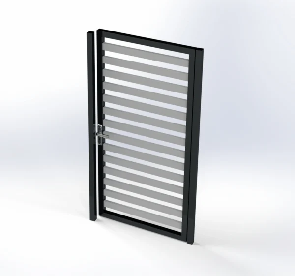 Gartentor-Modell aus Eisenprofil Typ P - Birman Sac Metal