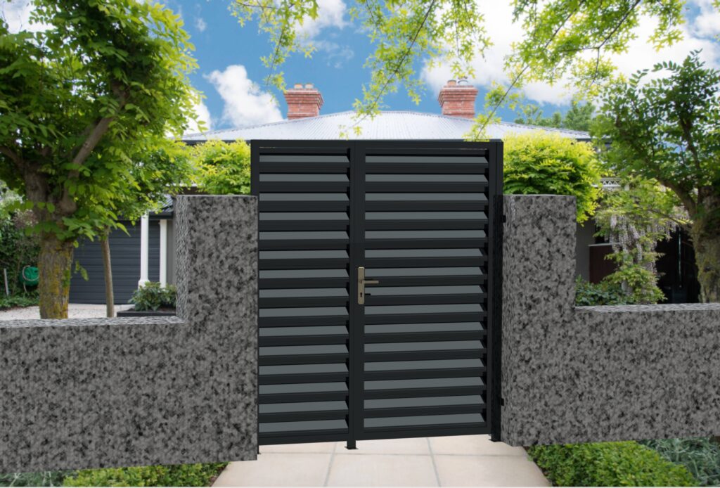 Çift Kanatlı Panel Bahçe Kapısı - Birman Sac Metal