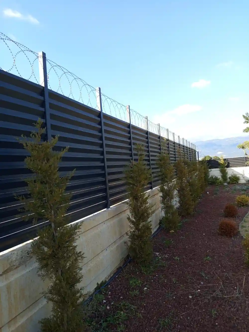 Panjur Çit Jiletle Tel Modeli 4 - Birman Sac Metal