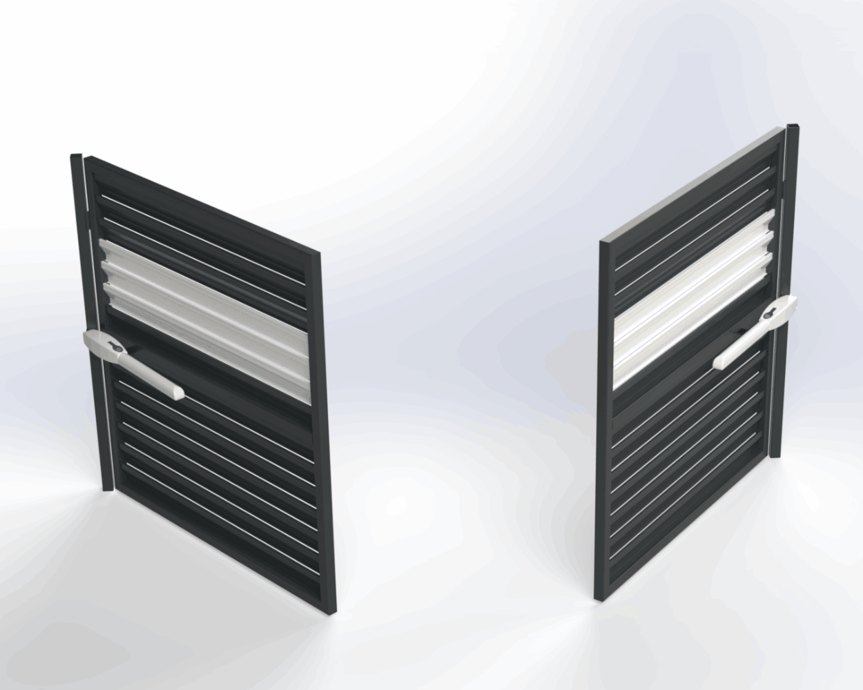 Çift Kanat Otomatik Dairesel Garaj_Bahçe Kapısı 5 - Birman Sac Metal Çift Kanat Otomatik Dairesel Garaj_Bahçe Kapısı 5 - Birman Sac Metal