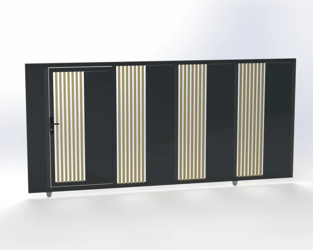 STRIA LINE Sürgülü Kapı 3 - Birman Sac Metal