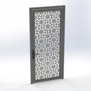 Andalus Ferforje Lazer Kesim Bahçe Kapısı 4 - Birman Sac Metal