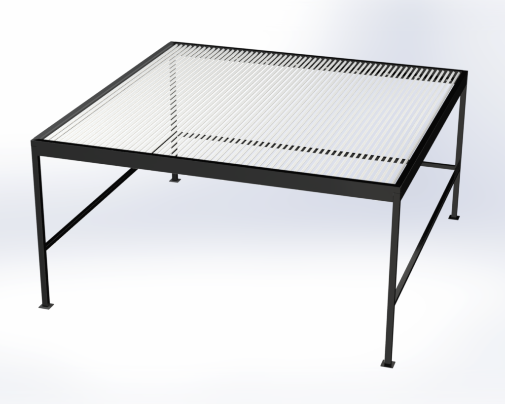 Modern Galvaniz Çelik Pergola Veranda - Birman Sac Metal