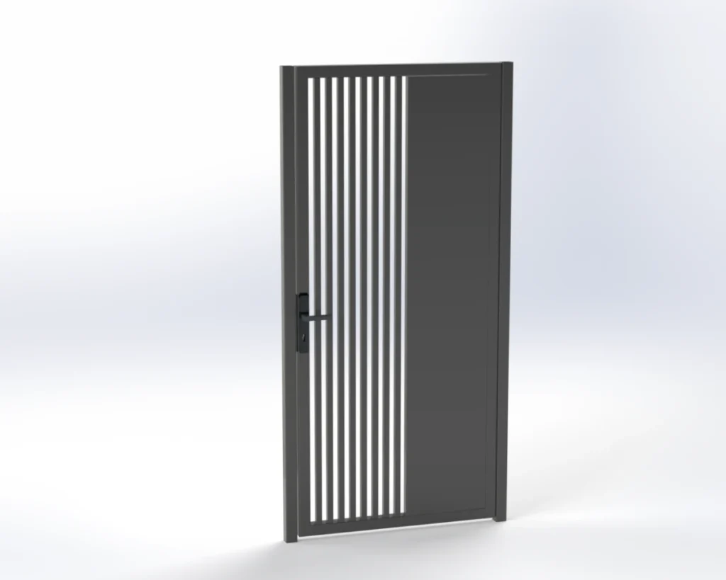 STRIA Line Tek Kanat Bahçe Giriş Kapısı 1 - Birman Sac Metal